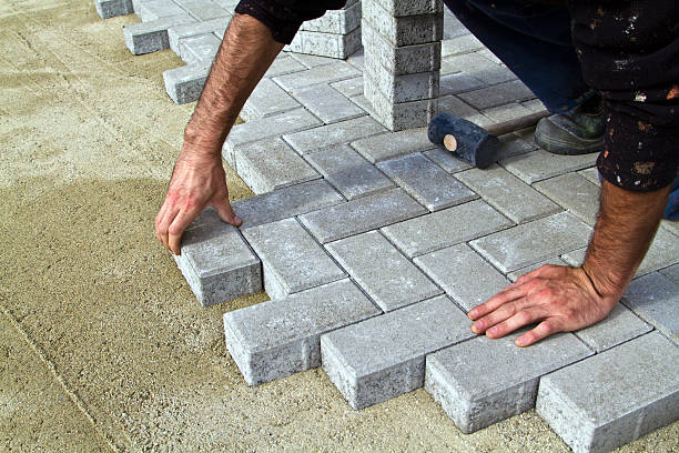 Residential Paver Driveway in Oconomowoc, WI